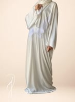 شرشف صلاة سستة اويا أبيض