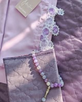 شرشف صلاة لف بنفسجى مزين بالاويا الفاخر من لاجور