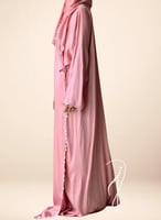 شرشف صلاة اويا ورد وردي بصلي قطن ستان و الطرحة متص...