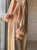 شرشف صلاة خربزي على سكري دانتيل خربزي سحاب