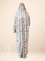 شرشف صلاة خمار منقوش فستقي باستيل من لاجور