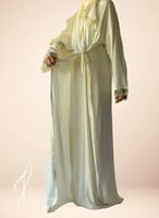 شرشف صلاة اويا لف طرحة متصلة سكري وردي اصفر