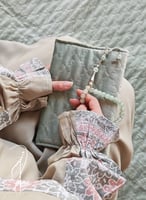 شرشف صلاة لف رسم باتيك لف زيتي أخضر باستيل الطرحة...