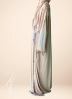 شرشف صلاة لف بصلي على موف كروشيه يدوي الطرحة مثبتة