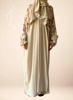 شرشف صلاة رسم باتيك لف بيج و الطرحة مثبتة .