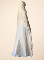 ثوب حج وعمرة بيج قطني لينين مطرز