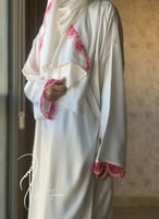 شرشف صلاة لف أبيض اويا فوشي