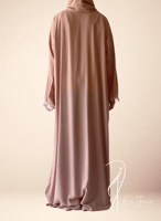 شرشف صلاة اويا ورد وردي لف بصلي باستيل وردي