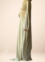 شرشف صلاة اويا ورد وردي لف اوف وايت