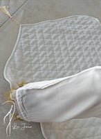 شرشف صلاة لف أوف وايت اويا ذهبي