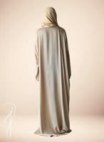 شرشف صلاة اويا ورد بيج ستان و الطرحة متصلة