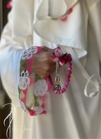 شرشف صلاة لف أبيض اويا فوشي