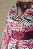 قفطان مغربي بخامة الحرير مع حزام