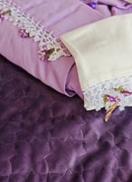 شرشف صلاة لف موف بالكروشيه و الورد الاويا