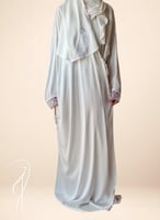 شرشف صلاة لف أوف وايت مزين بالاويا