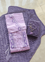 شرشف صلاة لف بنفسجى و ورد الاويا المميز