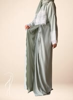 شرشف مرد لف فستقي دانتيل