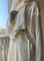 شرشف صلاة لف ستان اوف وايت اويا ذهبي و الطرحة مثبت...