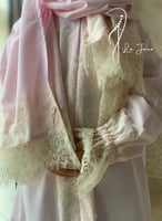 شرشف بناتي دانتيل بسستة