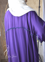 شرشف صلاة سحاب موف كروشيه يدوي واويا ورد