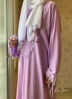 شرشف صلاة سستة موف فاتح بالكروشيه و الورد الاويا م...