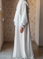 ثوب عباية حج وعمرة أبيض