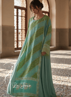 ثوب أخضر باتيك من لاجور حق رمضان