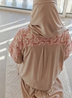 شرشف صلاة لف باج مع خربزي رسم باتيك فاخر