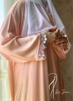 شرشف صلاة لف وردي على خربزي كروشيه يدوي الطرحة منف...