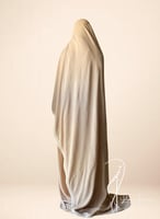 شرشف صلاة مربع مثل الملاية اللف بيج