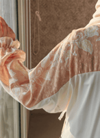 شرشف صلاة سكري لف رسم باتيك خربزي مميز من لاجور