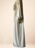 شرشف صلاة دانتيل ابيض سحاب