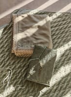 شرشف صلاة قطن بارد مربع مثل الملاية أخضر