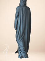 شرشف صلاة لف أخضر فاتح بالورد الاويا الفاخر