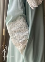 شرشف مرد لف تفني دانتيل طرحة لينين