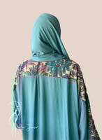 شرشف صلاة باتيك لف مفتوح احضر منقوش