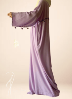 شرشف صلاة سحاب موف كروشيه يدوي