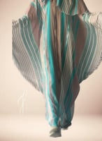 شرشف صلاة سستة بارد بوال مخطط واسع طرحة منفصلة