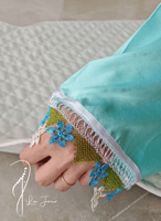 شرشف صلاة سحاب تفني مزين بالاويا