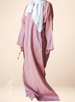 شرشف لف أحمر طوبي جينز طرحة متصلة