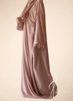 شرشف صلاة اويا ورد وردي لف بصلي باستيل وردي