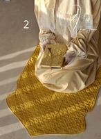 شرشف صلاة سستة رايون دانتيل عدة ألوان (حبة واحدة)