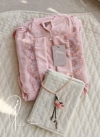 شرشف صلاة لف بنك فاتح مزين بالاويا يدوي من لاجور