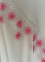 شرشف صلاة سستة أبيض مع أويا فوشي