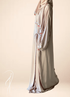 شرشف صلاة لف وردي على موف فاتح بالكروشيه و الورد ا...