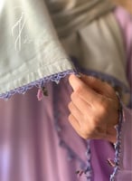 شرشف صلاة لف موف وطرحة مثبتة لينين