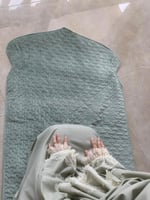 شرشف صلاة سستة رايون دانتيل عدة ألوان (حبة واحدة)