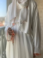 شرشف صلاة لف أوف وايت أويا برتقالي