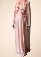 شرشف صلاة لف وردي كروشيه يدوي الطرحة مثبتة