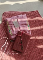 شرشف صلاة لف بنك بالكروشيه و ورد الأويا فاخر